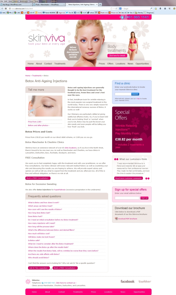 botox treatments in manchester